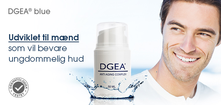 DGEA® blue – ansigtscreme til mænd DGEA® blue – ansigtscreme til mænd
